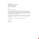 Official Reference Letter for Trusted Referrer Addresses example document template