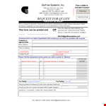 Get a Quick Sales Quote And Contact Us - Gulf Ice Systems example document template