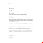 Employee Complaint Letter To hr example document template