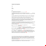 Standard Letter Of Appointment Format example document template