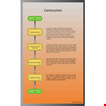 Construction Chart example document template
