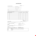 Streamline Your Purchasing Process with Automated Purchase Orders - Approval Guaranteed example document template 