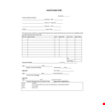 Streamline Your Purchasing Process with Automated Purchase Orders - Approval Guaranteed example document template