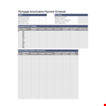 Loan Amortization Template - Calculate Interest, Principal, and Payments example document template