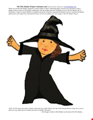 Flat Stanley Template For Project Create Stanley s World With Images