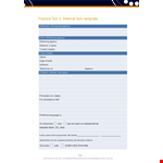 Referral Form Template for Easy Referral Process - Get Referral Details and Agency Information example document template
