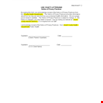 Sample Receipt Acknowledgement Of Privacy Practices example document template