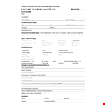 Easy-to-Use Incident Report Template - Record Details of Accidents and Injuries, and Take Action example document template