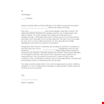 Resigning from Manager Position - Accept Two Weeks Notice example document template