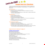 Interview Questionnaire In Pdf example document template
