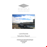 Aeronautical Development: Land Assets Valuation Report example document template
