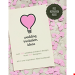 Wedding Invitation Presentation Template example document template