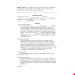 Landlord Roommate Contract example document template