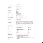 Entry Level Security Guard Job | Secure Your Day with Harold example document template