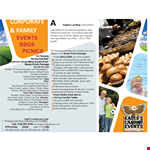 Create an Exciting Picnic Experience with our Fresh Salad for Guests | Baked - Picnic Flyer Template example document template 