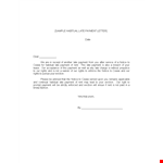 Late Rent Notice Template - Stop Habitual Late Payments example document template