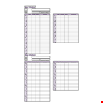 Twin Baby Schedule Template example document template