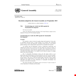 Sustainable Development Agenda for Countries example document template