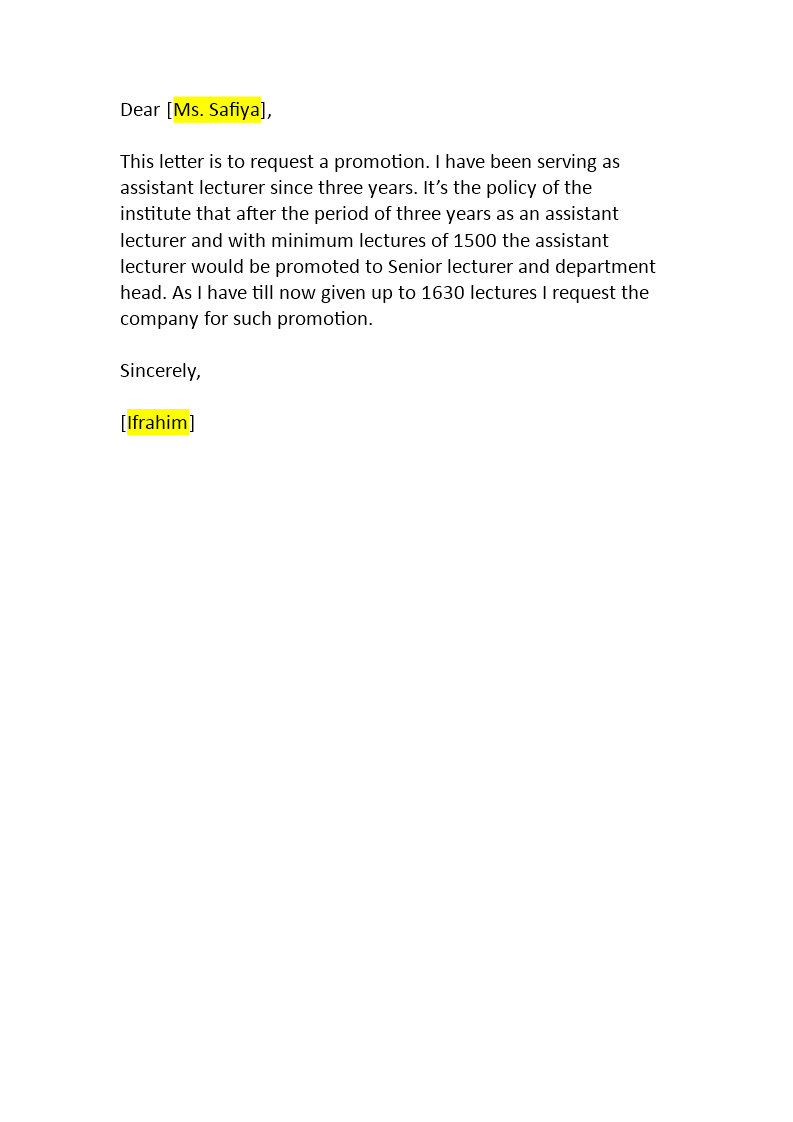 application for promotion to lecturer Main Image application for promotion to lecturer