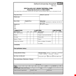 Referral Form Template - Create Professional Referral Forms | History example document template