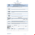 Technology Impact: Project Proposal Template for Effective Project Proposals example document template