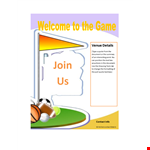 Customizable Flyer Templates - Download Now example document template