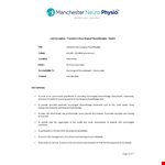 Pediatric Neurologist Job Description example document template