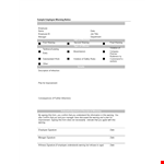 Effective Employee Warning Notices | Protect Your Business Today example document template