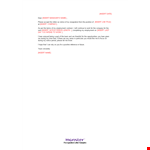 Standard Resignation Letter In Doc example document template