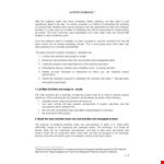 Project Activity Schedule Template - Efficiently Manage Project Activities and Tasks example document template 