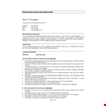 Sales Operations Director Resume example document template