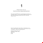 Draft Disaster Recovery Plan Example example document template