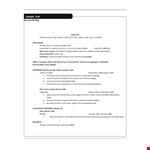 Experienced College Student Babysitter | School Activities | Boston example document template