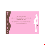 Customizable Thank You Card Template - Express Your Gratitude Effortlessly example document template