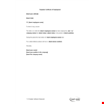 Free Template Certificate Of Employment Sample example document template