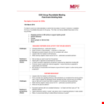 Event Note - Streamline Management & enhance group behavior with our partner solutions example document template