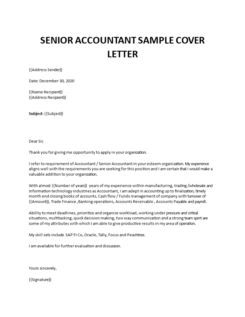 cover letter for accountant position with experience