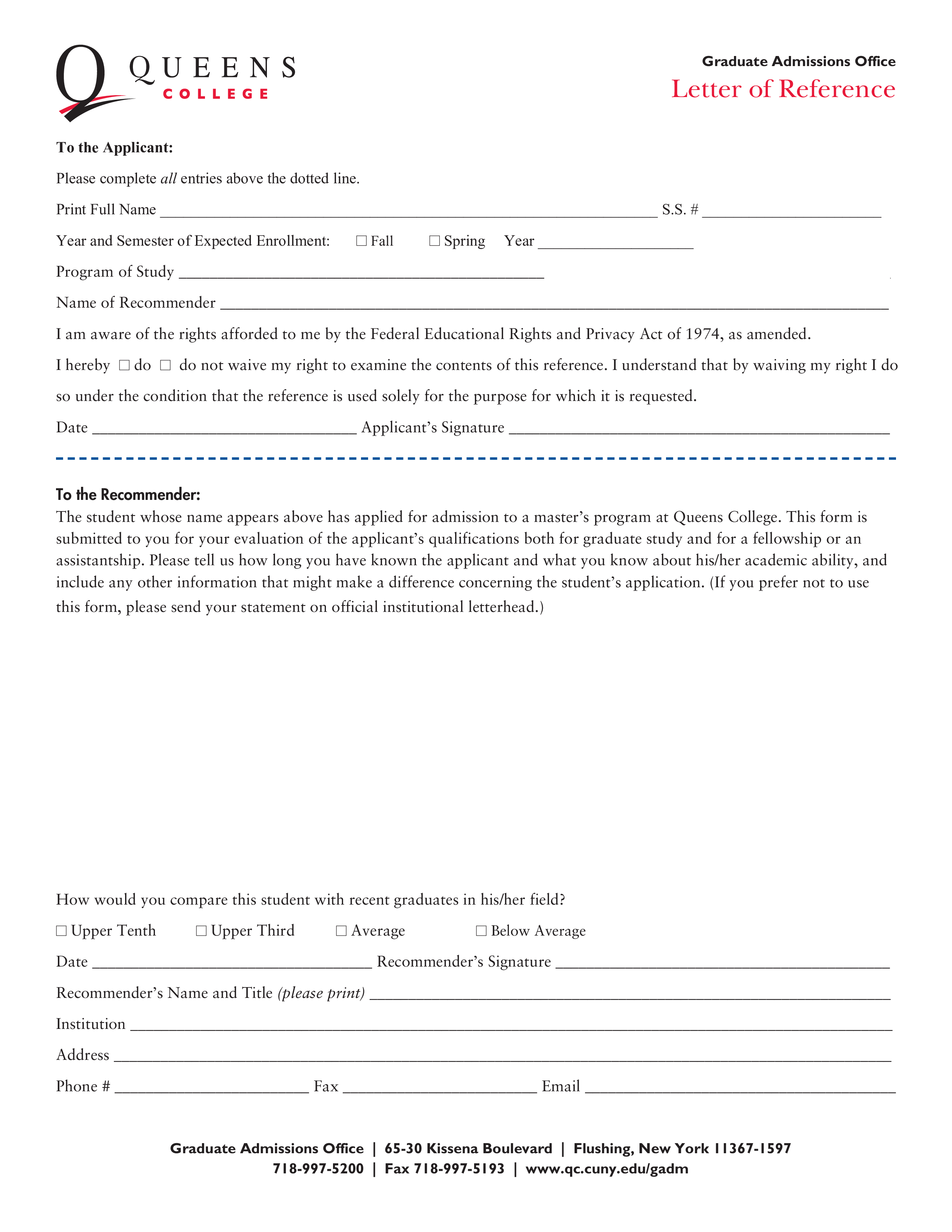 Sample College Letter Of Reference For Graduate Applicant Recommender sample-college-letter-of-reference-for-graduate-applicant-recommender
