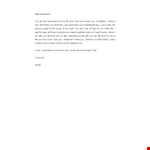 Create the Perfect Love Letter with Our Template - Never Run Out of Words example document template