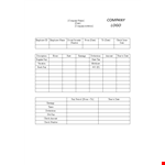 Paycheck Stub Template - Company Check Templates example document template