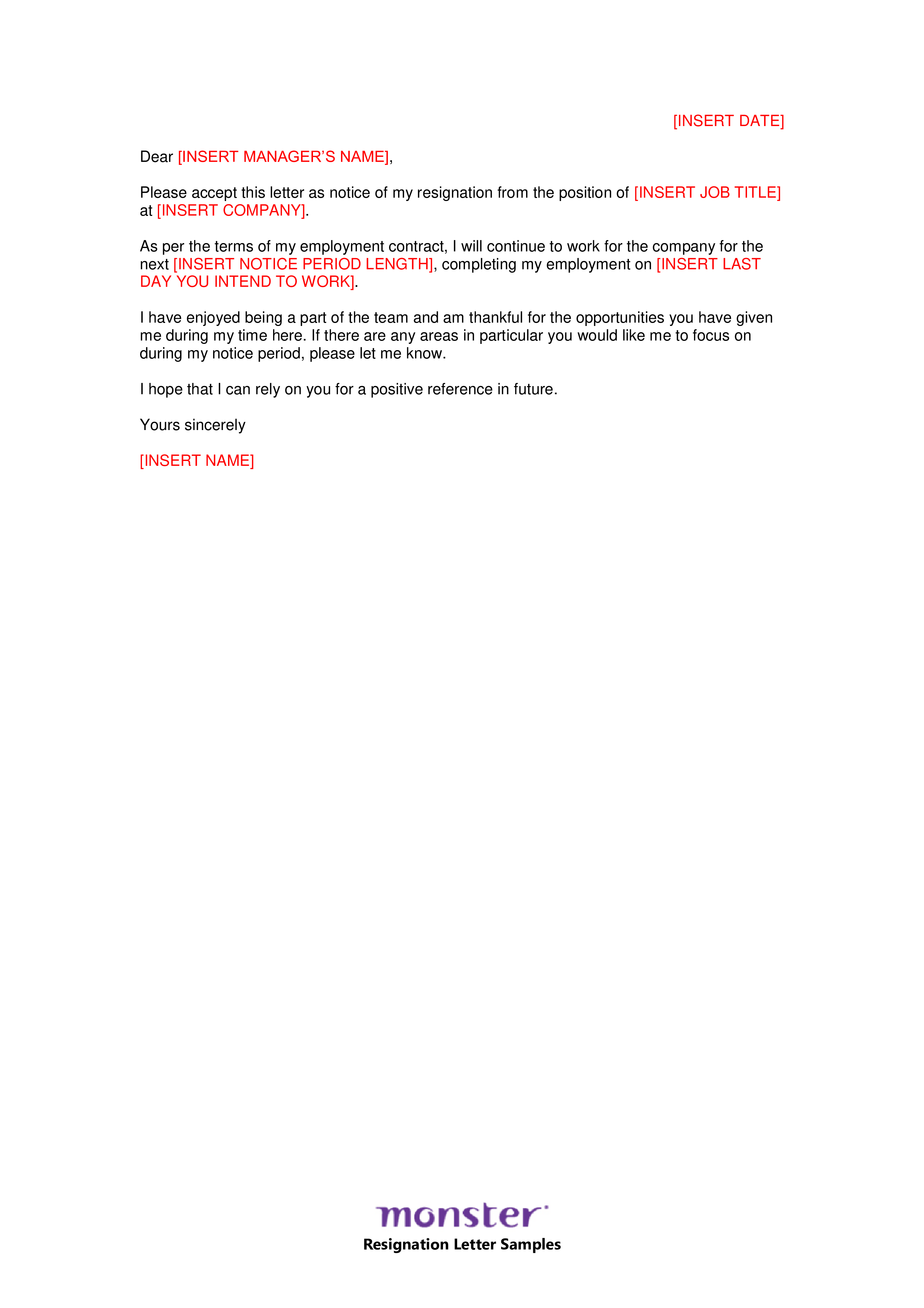 Resignation Letter Your Guide To Crafting A Professional Work Notice sample-closing-remarks-resignation-letter-contoh-36
