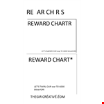 Create a Culture of Positive Reinforcement with a Reward Chart example document template