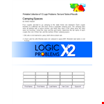 Printable Mind Puzzles example document template