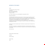 Notarized Letter Template | Daughter | Naturalization example document template