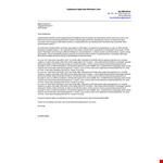 Employment Application Motivation Letter example document template