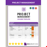 Project Management Templates example document template