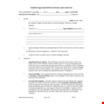 Independent Contractor Agreement for University Contractors - Clear Terms & Guidelines example document template