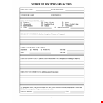 Effective Employee Management with our Write Up Form Template example document template