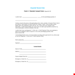 Create Your Own Parental Consent Form with our Easy-to-Use Template example document template