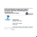 Gap Requirements Analysis Template - Acrimas Analysis example document template